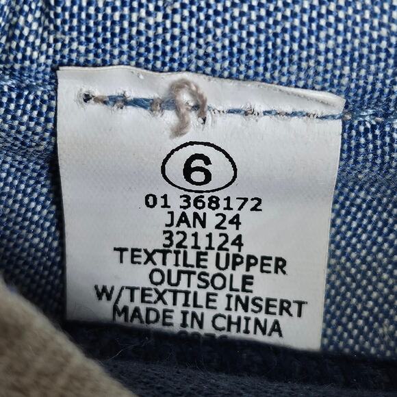 TOMMY BAHAMA UNISEX KHAKI SLIP-ON CANVAS SHOES TODDLER SIZE 6 - Picture 8 of 9